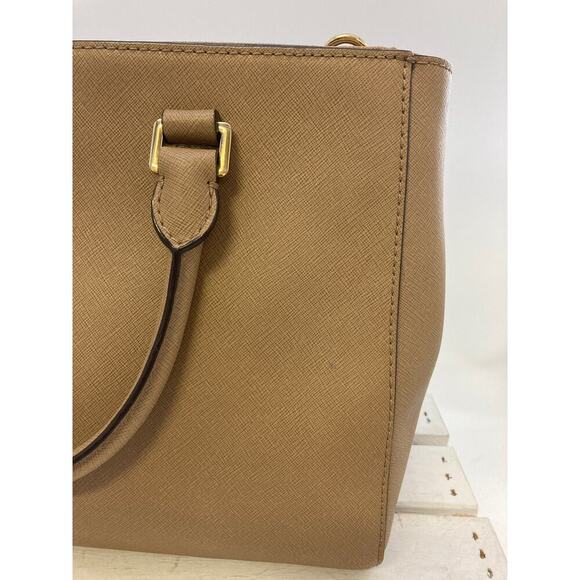 MICHAEL KORS LARGE SAFFIANO LEATHER WOMENS CROSSBODY BAG - Picture 6 of 16